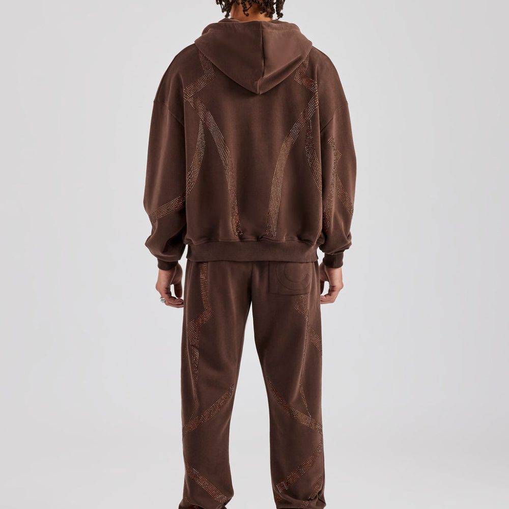 Men’s Rhinestone Tracksuit