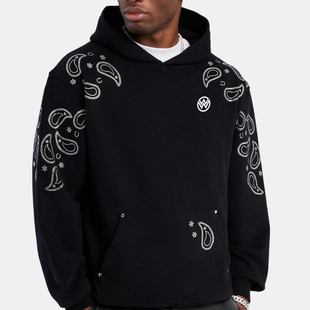Men’s Rhinestone Hoodies