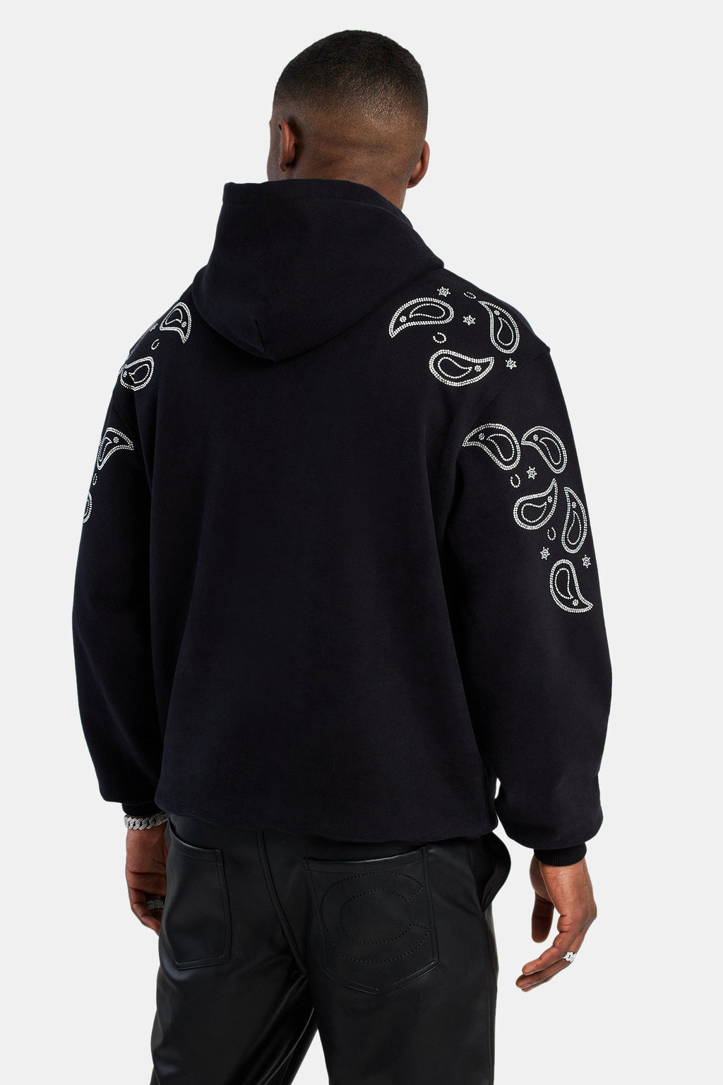 Men's Rhinestone Hoodies - Image 2
