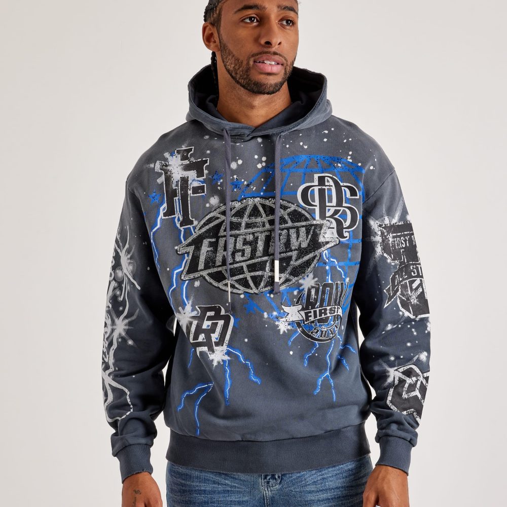 Men’s Rhinestone Hoodies