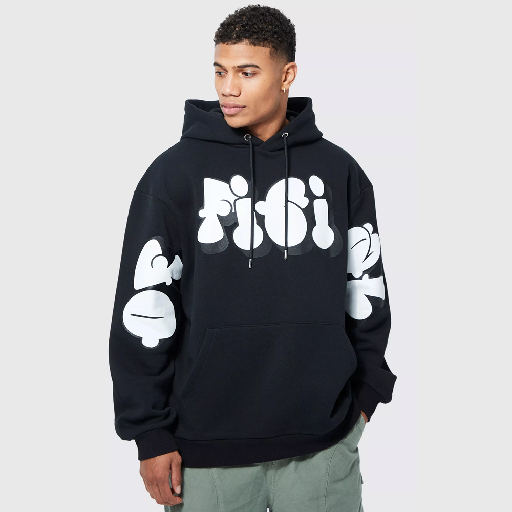 Men’s Puff print Hoodies