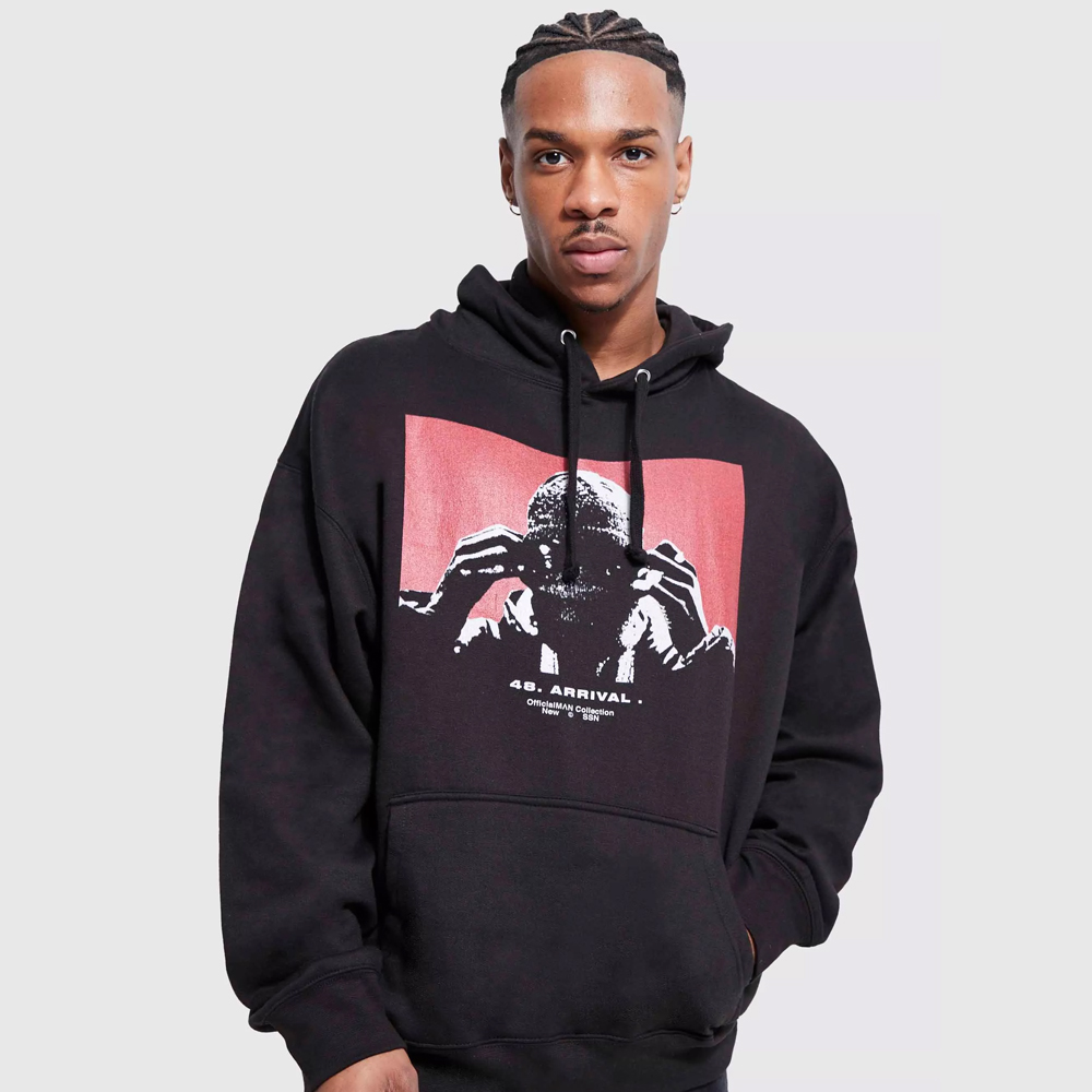 Men’s  Puff print Hoodies